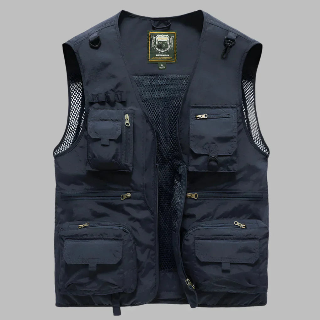 Niki | Men's Multi-Pocket Utility Vest