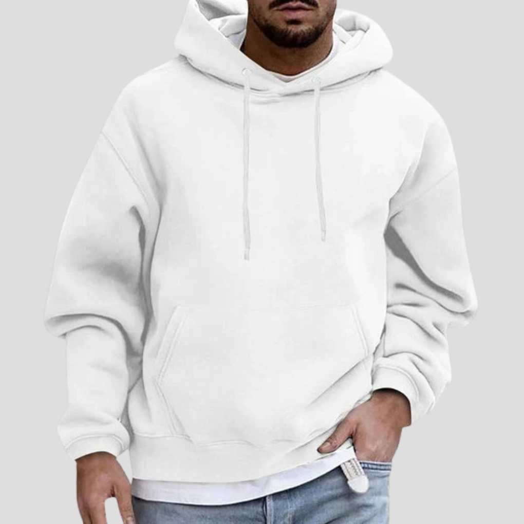 Niki | Men's Pullover Hoodie with Kangaroo Pocket