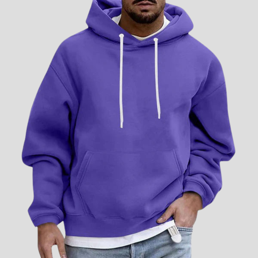 Niki | Men's Pullover Hoodie with Kangaroo Pocket