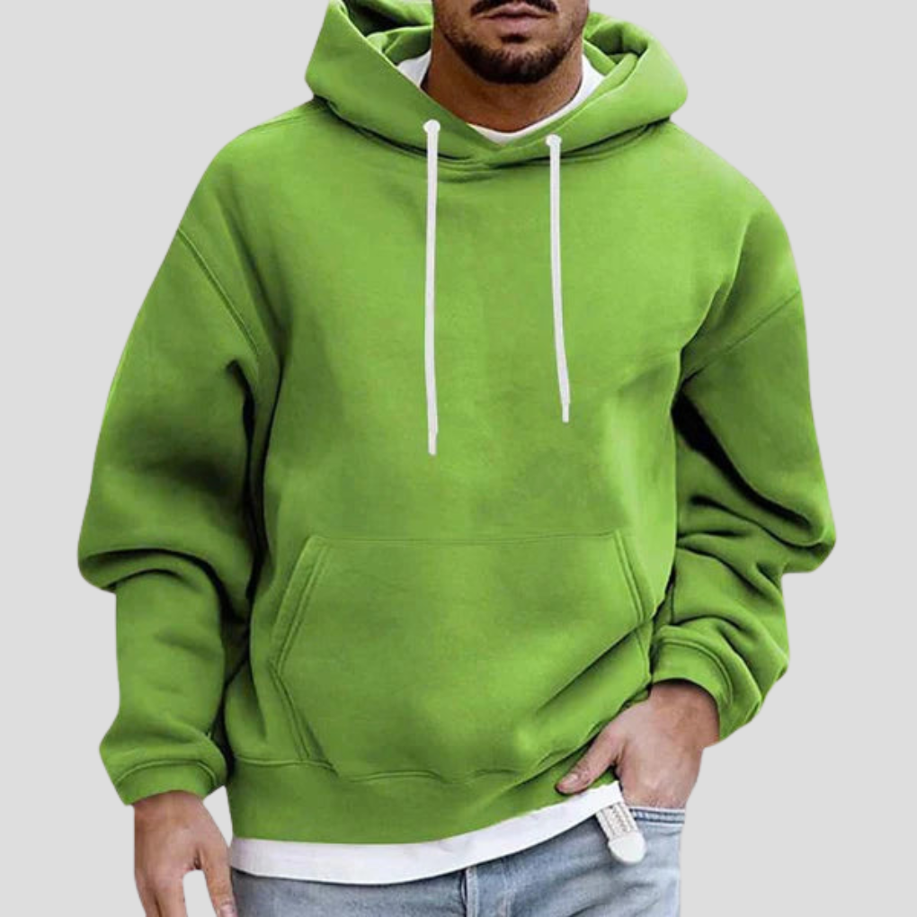 Niki | Men's Pullover Hoodie with Kangaroo Pocket