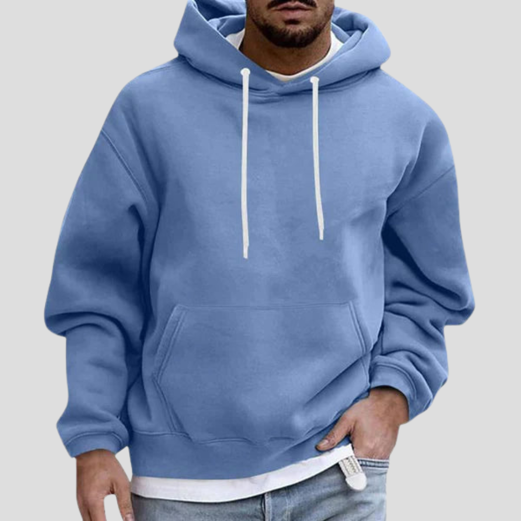 Niki | Men's Pullover Hoodie with Kangaroo Pocket