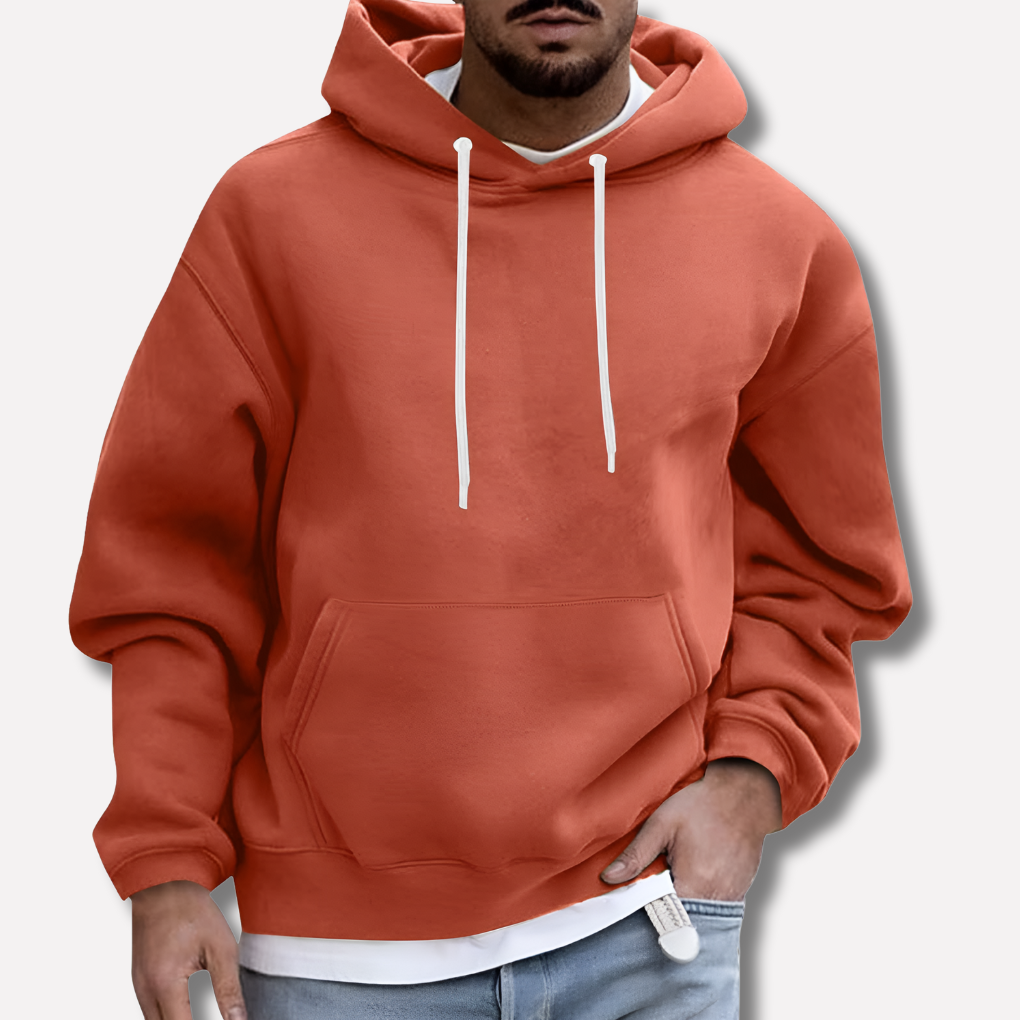 Niki | Men's Pullover Hoodie with Kangaroo Pocket