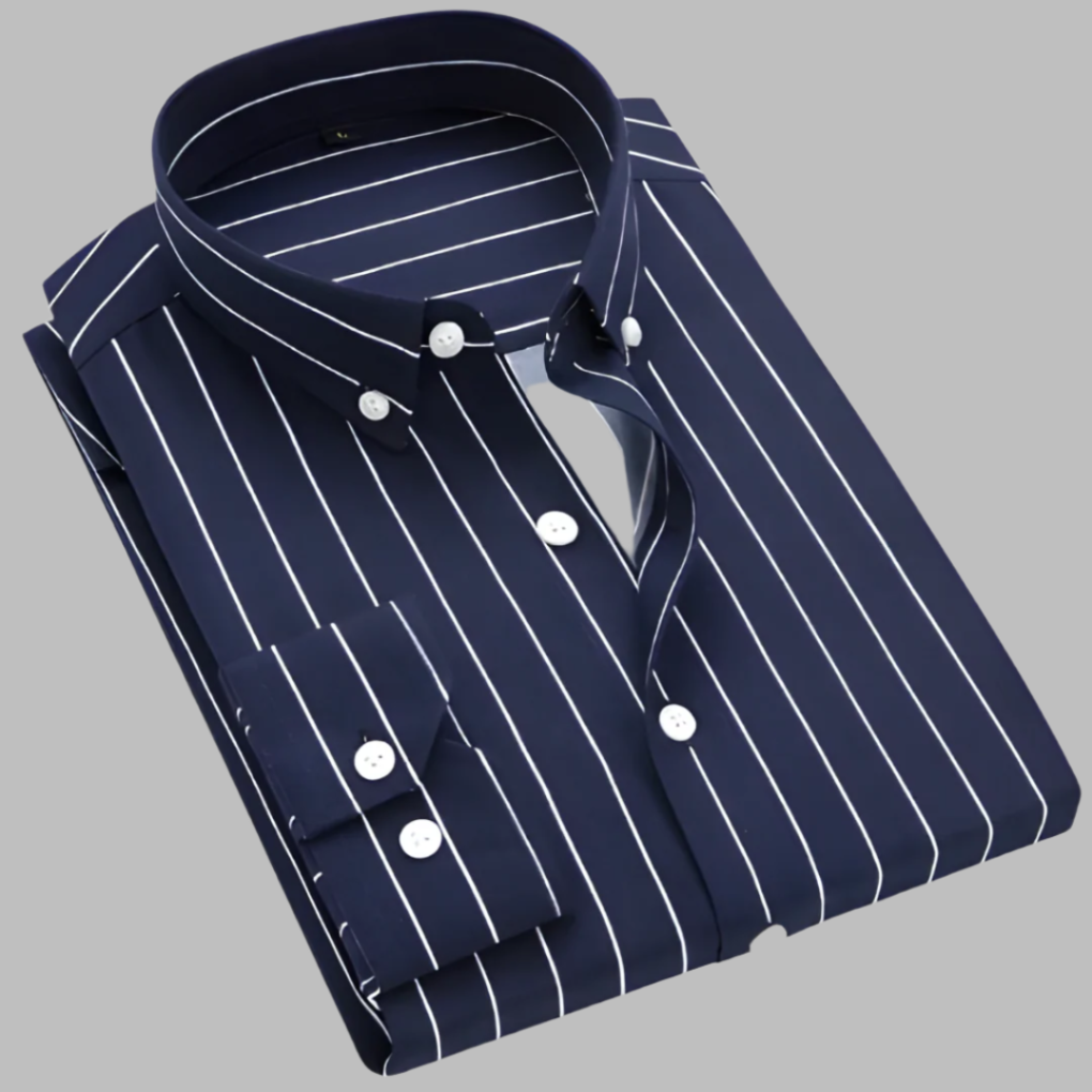 Niki | Men's Striped Button-Down Shirt