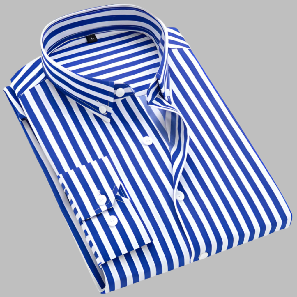 Niki | Men's Striped Button-Down Shirt