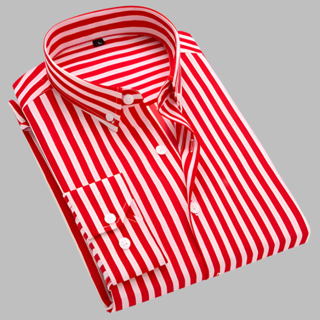 Niki | Men's Striped Button-Down Shirt