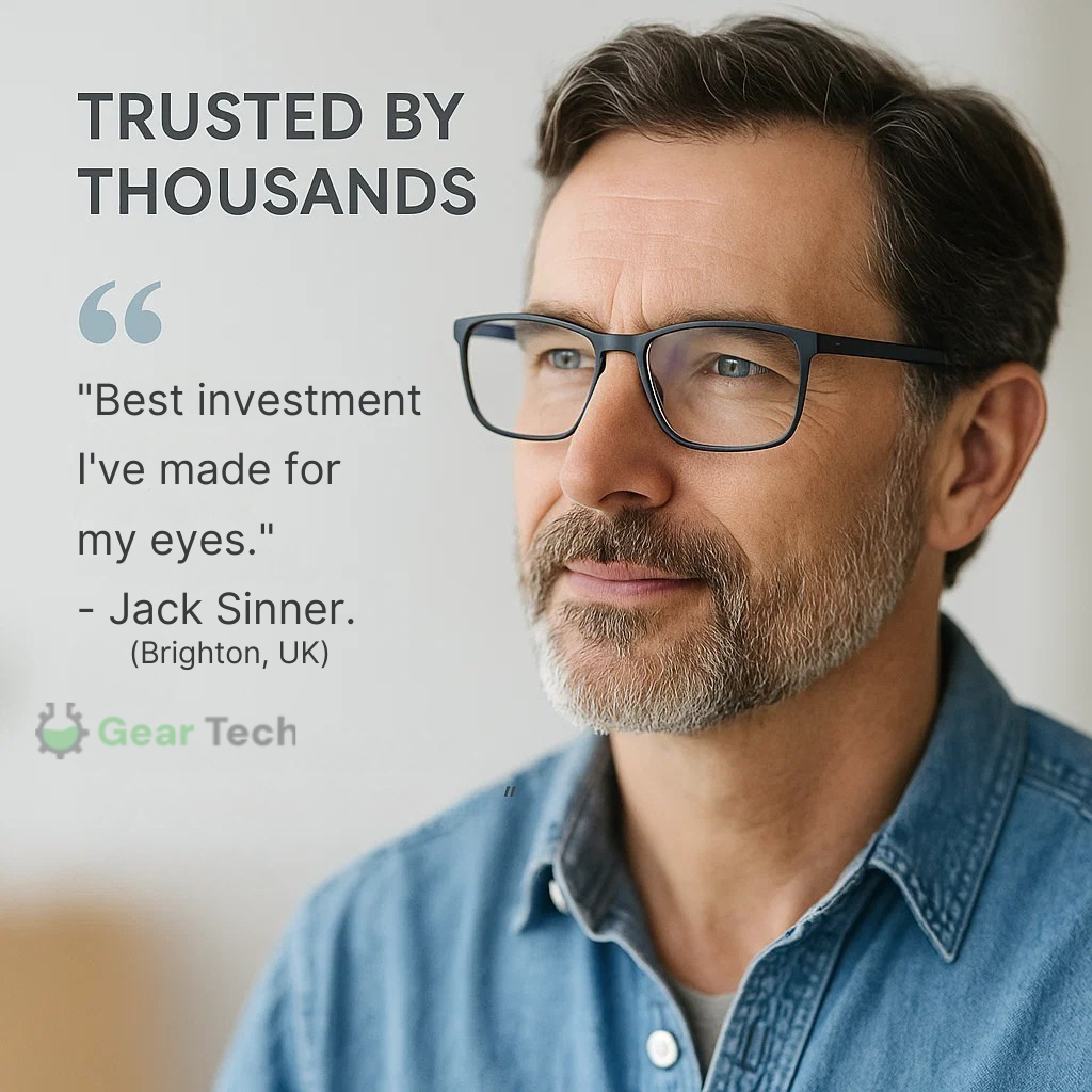 Niki | Progressive Multifocal Glasses for Clear Vision - German intelligent design for everyday use