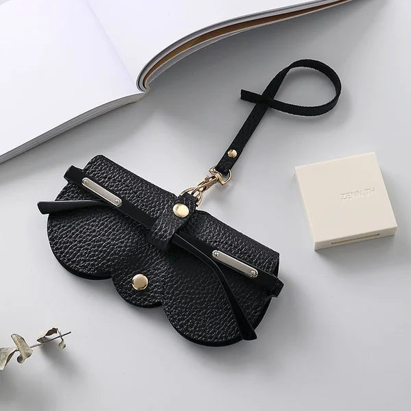 Niki | ShadeShield Soft Leather Sunglasses Case