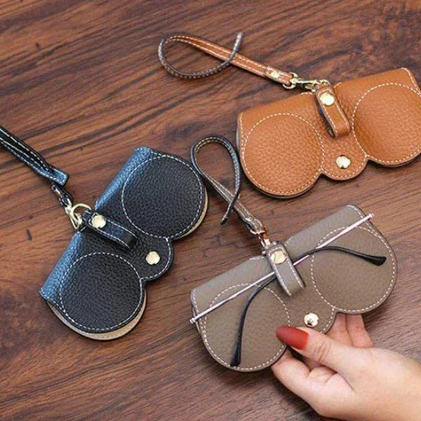 Niki | ShadeShield Soft Leather Sunglasses Case
