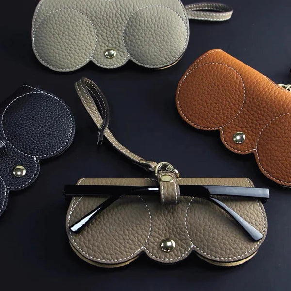 Niki | ShadeShield Soft Leather Sunglasses Case