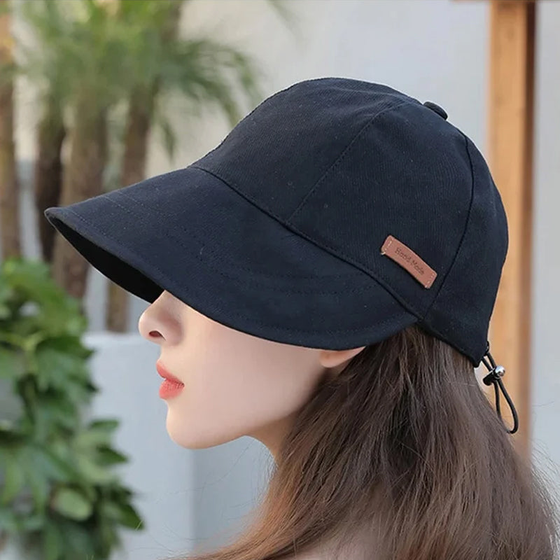 Niki | UV Protection Hat Without Makeup