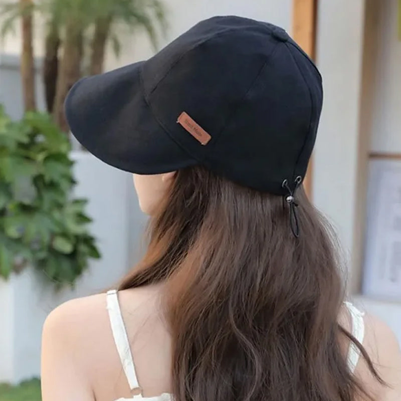 Niki | UV Protection Hat Without Makeup