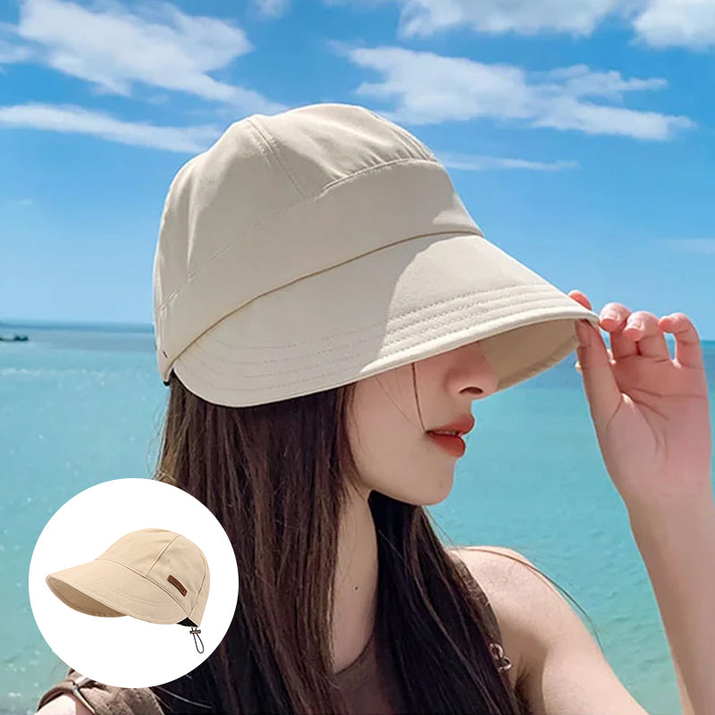 Niki | UV Protection Hat Without Makeup