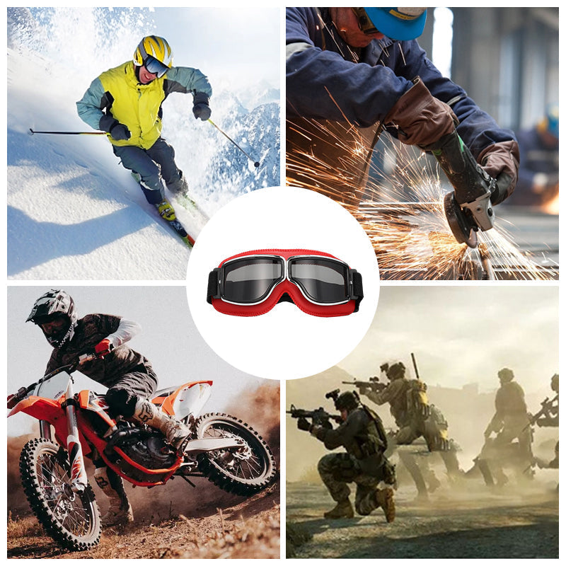 Niki | Vintage Motorcycle Goggles