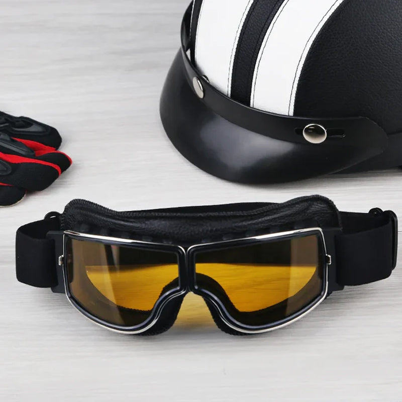 Niki | Vintage Motorcycle Goggles