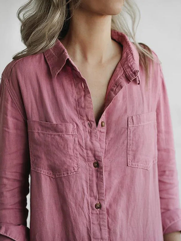 Niki | Women's Button-Up Jumpsuit with Chest Pockets