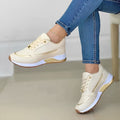 Niki | Women's Fashion Sneakers with Metallic Accent