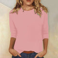 Niki | Women's Long Sleeve T-Shirt with Crew Neck