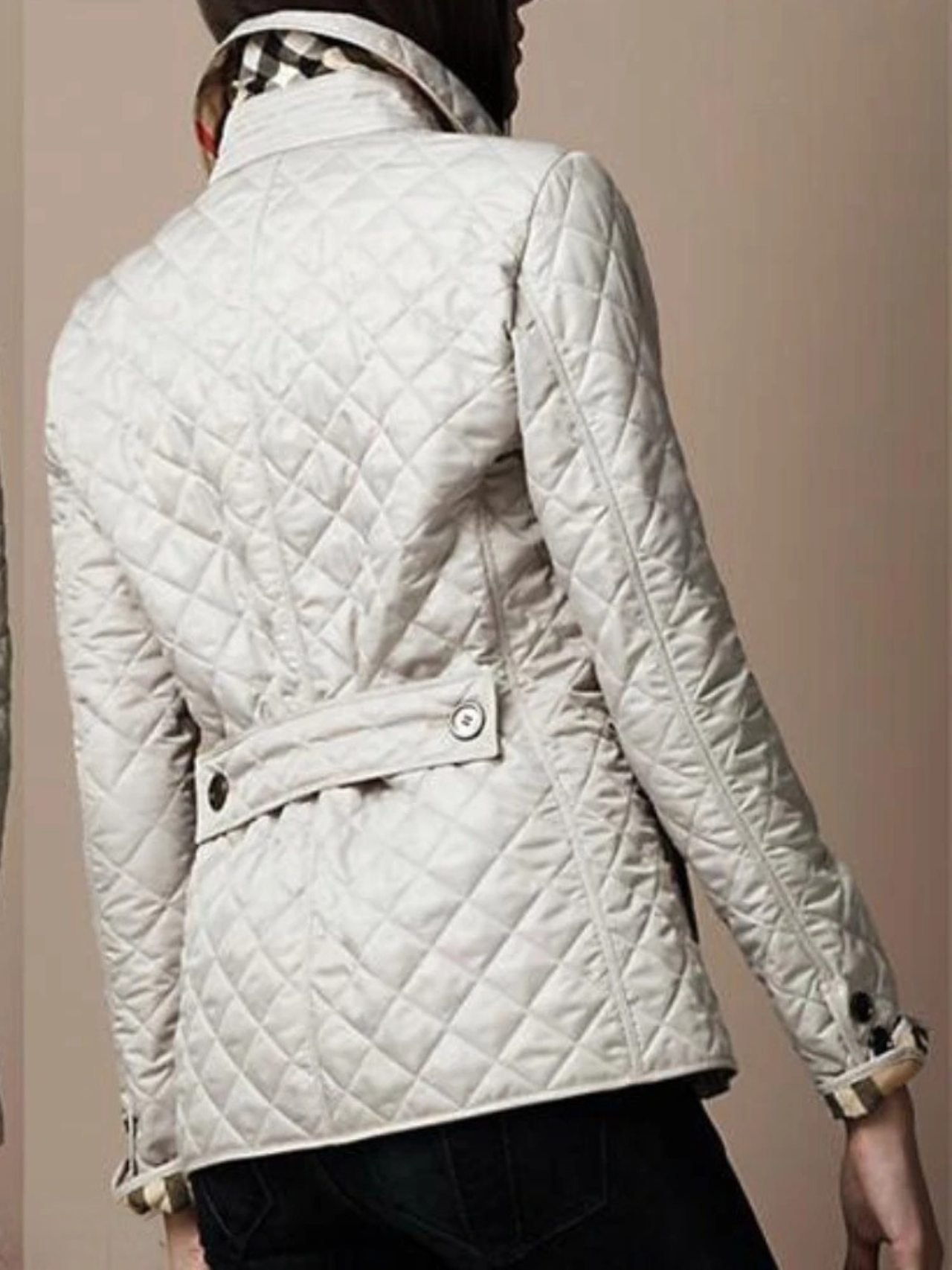 Niki | Women's Quilted Jacket with Turn-Down Collar