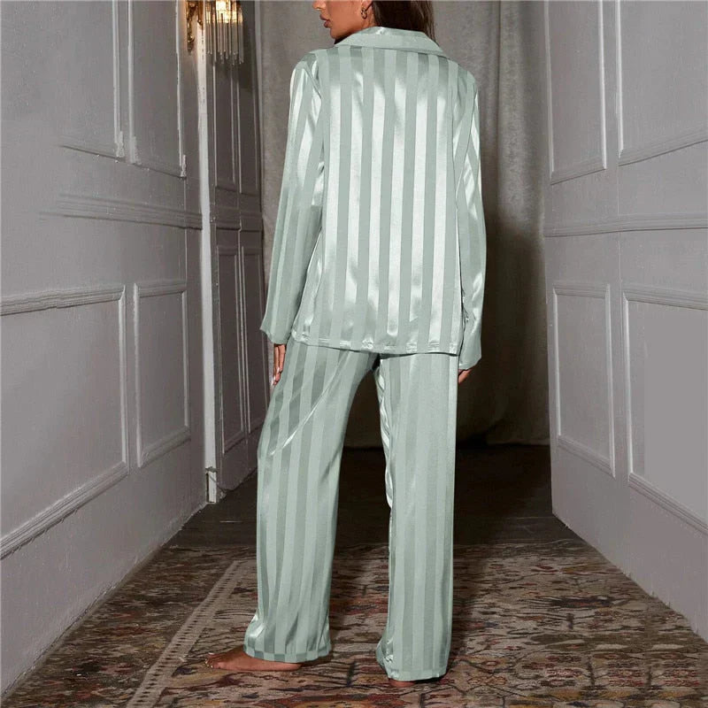 Niki | Women's Striped Pajama Set