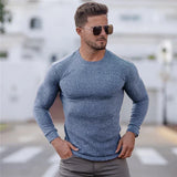 Men's Slim Fit Jumper | Sporty & Refined | Casual & Smart | Stretch Cotton Blend