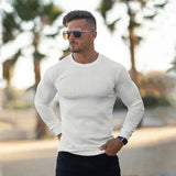 Men's Slim Fit Jumper | Sporty & Refined | Casual & Smart | Stretch Cotton Blend