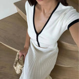 Women's Two-Piece Ribbed Set | Classic Elegance & Comfort | Soft Fabric