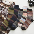 Nordic Winter Socks  Scandinavian Pattern Wool Blend - Product detail 9