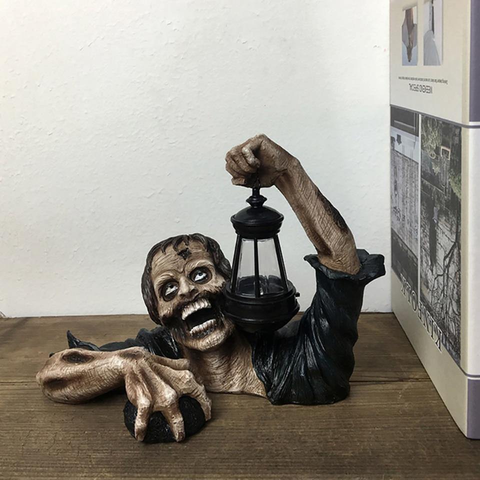 Zombie Statue Halloween Decoration