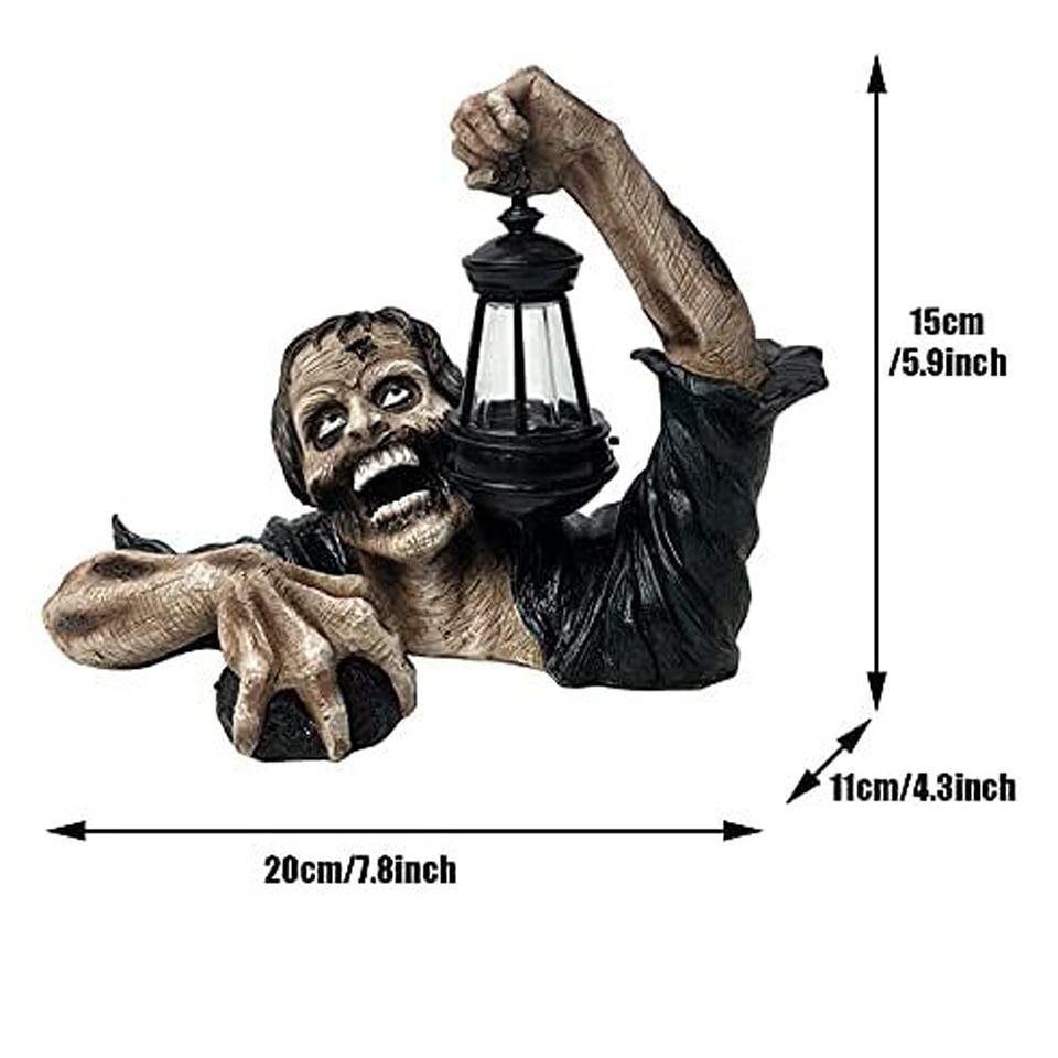 Zombie Statue Halloween Decoration