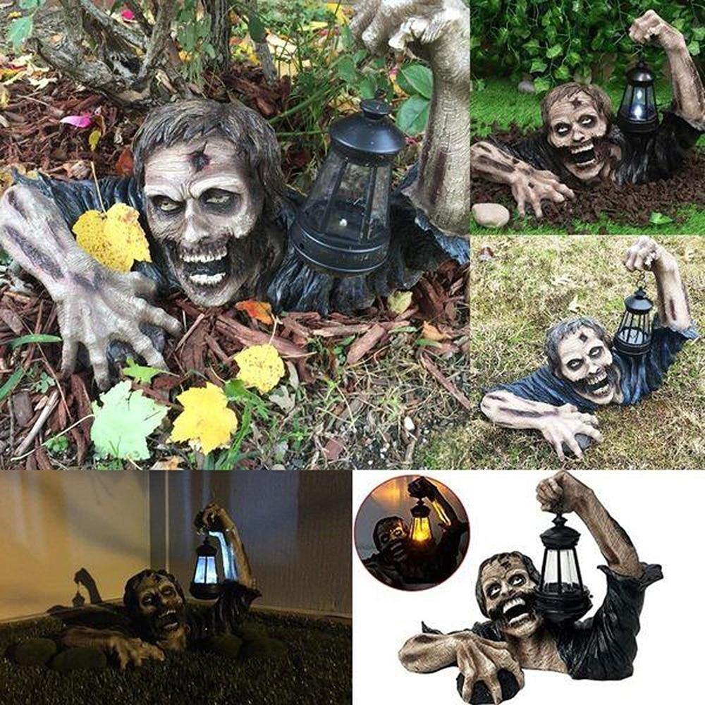 Zombie Statue Halloween Decoration