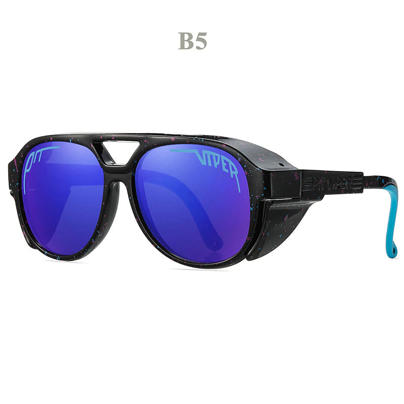Occhiali da sole per motociclista antivento con protezione UV400