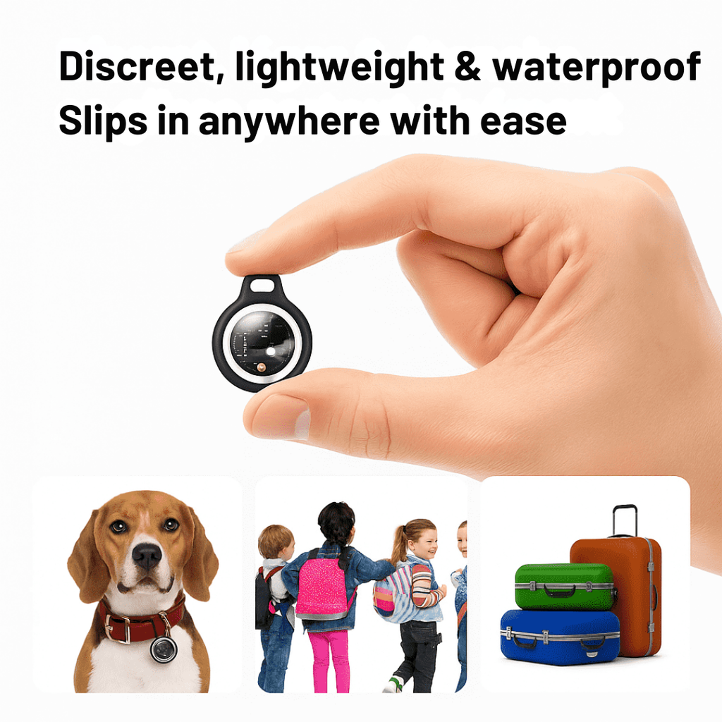 Real-Time GPS Tracker for Seniors with Waterproof Tracking and No Fees
