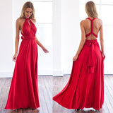 Women's  Maxi Multiway Infinity Dress - Elegant Bridesmaid & Wedding Guest Dress
