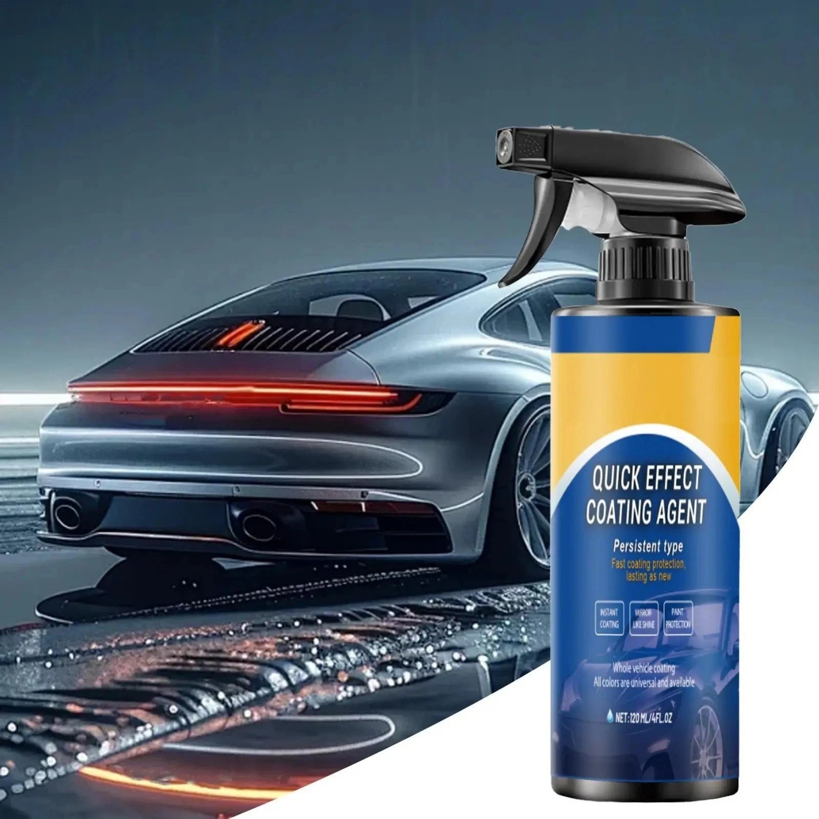 Rivestimento Nano-Ceramico per Auto 120ml – Lucidatura e Protezione 3-in-1 fino a 3 Mesi