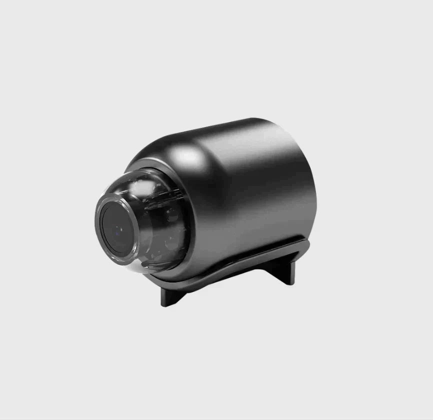 Ultra-Small WiFi IP Camera | 1080p Full HD | 120° Wide-Angle Lens | Infrared Night Vision & Motion Sensor | 2-Way Audio | Worldwide Remote Access