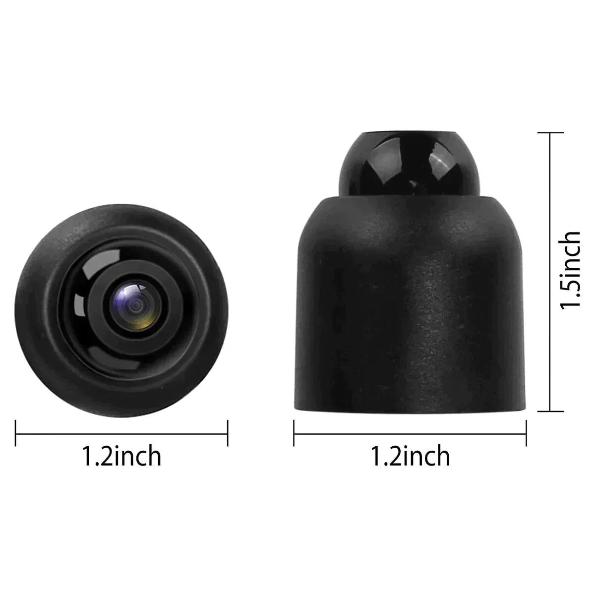 Ultra-Small WiFi IP Camera | 1080p Full HD | 120° Wide-Angle Lens | Infrared Night Vision & Motion Sensor | 2-Way Audio | Worldwide Remote Access