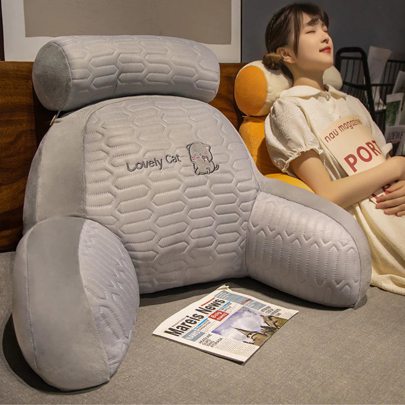 Ergonomic Triangular Pillow – Perfect Support & Comfort for Back, Neck & Legs!