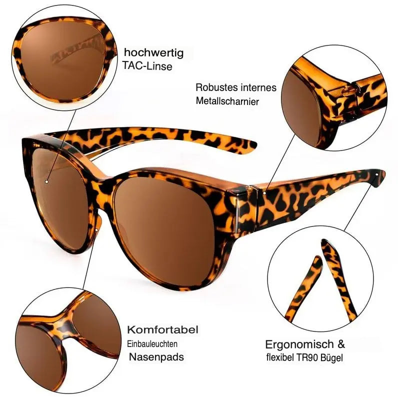 Fit-Over Sunglasses – Uncompromising Sun Protection