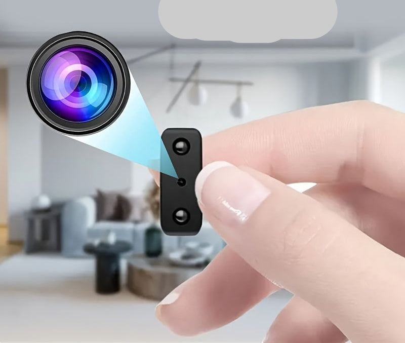Ultra-Compact Full HD Mini Camera - 1080P Wireless Security Camera with Night Vision & Motion Detection