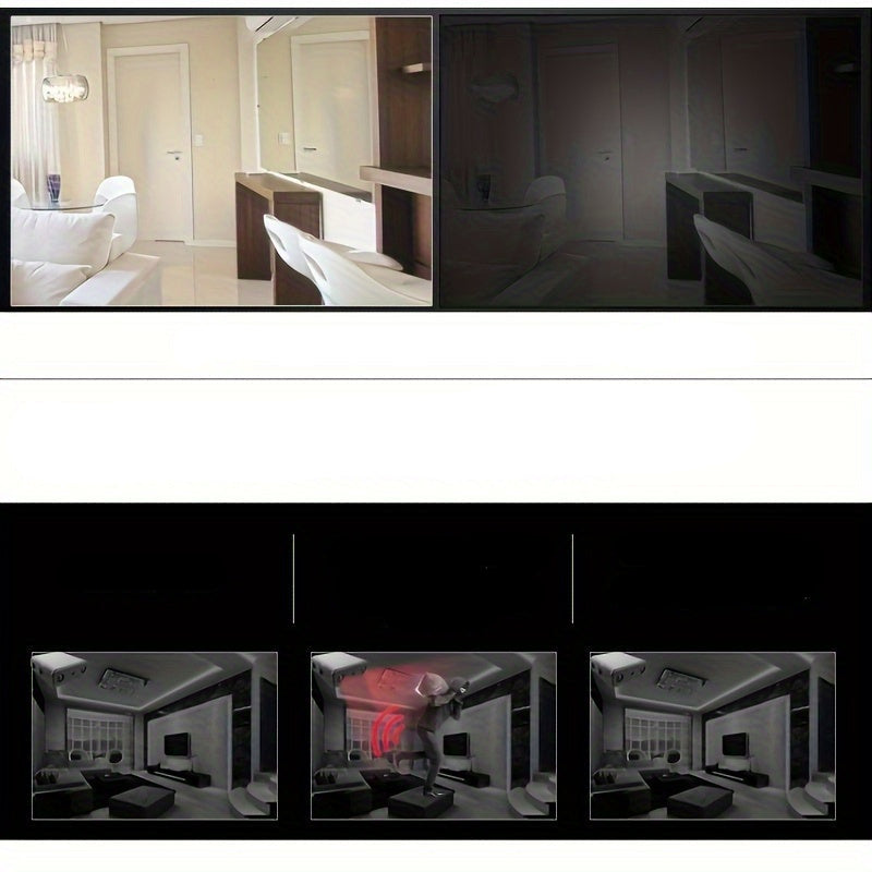 Ultra-Compact Full HD Mini Camera - 1080P Wireless Security Camera with Night Vision & Motion Detection