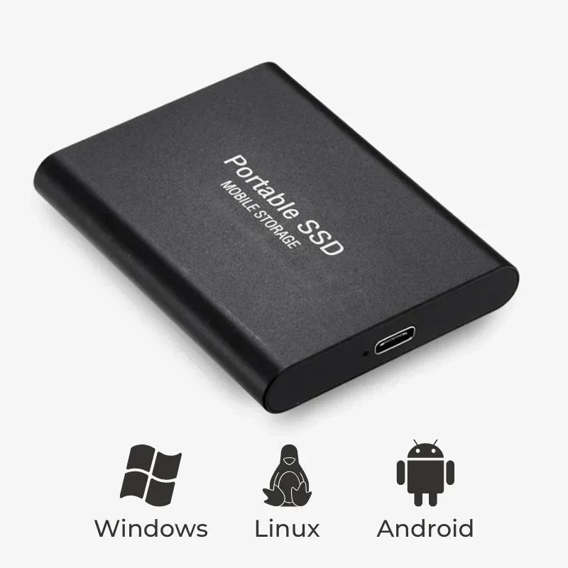 External SSD Hard Drive USB – Portable Data Storage
