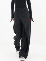 Women’s Asymmetric Waist Trousers | Sleek & Comfortable Fit | Everyday & Smart Wear
