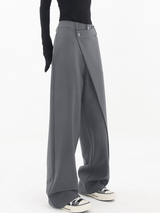 Women’s Asymmetric Waist Trousers | Sleek & Comfortable Fit | Everyday & Smart Wear