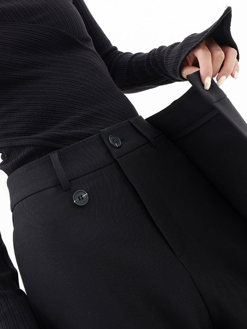 Women’s Asymmetric Waist Trousers | Sleek & Comfortable Fit | Everyday & Smart Wear