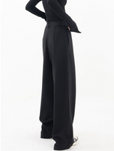Women’s Asymmetric Waist Trousers | Sleek & Comfortable Fit | Everyday & Smart Wear