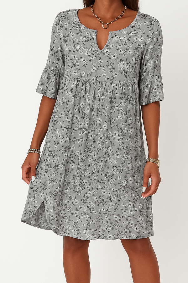 Women’s Floral Dress - Light & Relaxed Fit for Daytime & Evening Wear