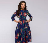 Women’s Floral Dress | Soft & Lightweight Fit | Ideal for Daytime Events & Evening Wear