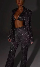 Women's Glitter Blazer Set | Glamorous, Stylish & Elegant