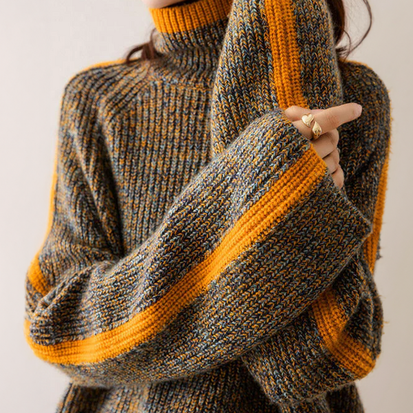 Women’s Knitted Turtleneck Sweater | Comfortable & Stylish Fit | Everyday & Smart Wear