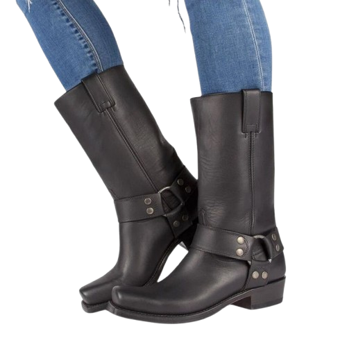 Women’s Leather Cowboy Boots – Classic Style with Modern Edge